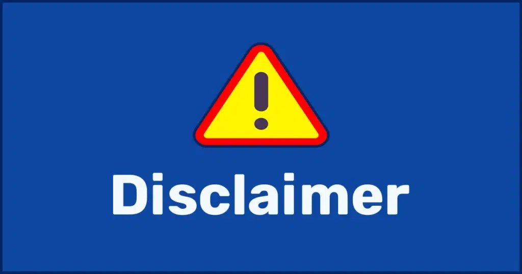 Disclaimer